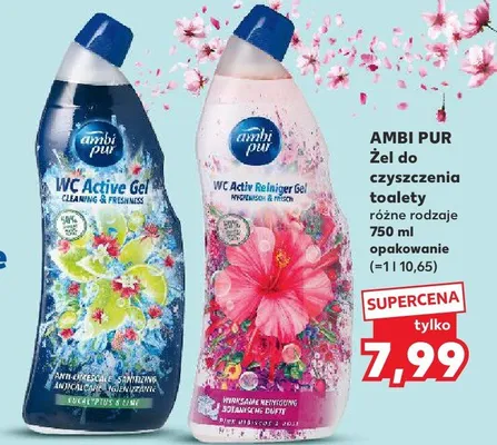 Żel do czyszczenia toalety różne rodzaje 750ml opakowanie promocja w Kaufland