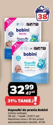 Kapsułki do prania, różne rodzaje promocja w Netto