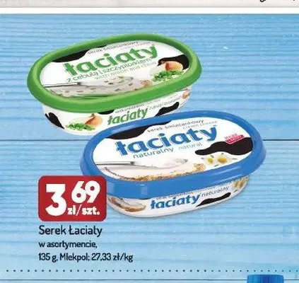 Serek puszysty naturalny Łaciaty promocja w Avita