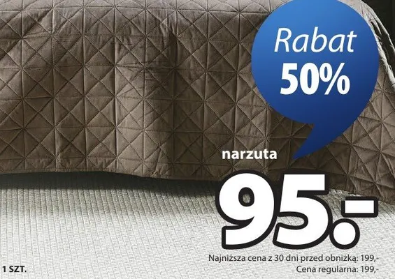 Narzuta ENGBLOMME promocja w Jysk