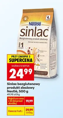 Bezglutenowy produkt zbożowy promocja w Biedronka
