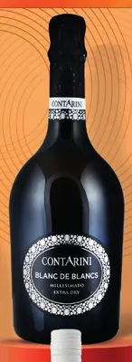 Wino musujące Contarini Blanc de Blancs Millesimato Extra Dry promocja w Żabka
