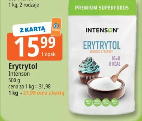 Erytrytol Intenson promocja w Leclerc