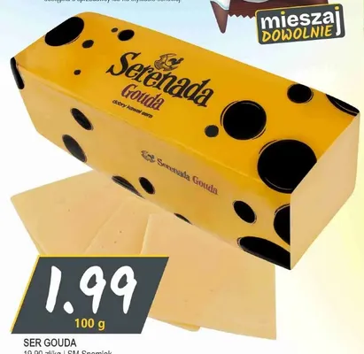 Ser Gouda Serenada promocja w Słoneczko