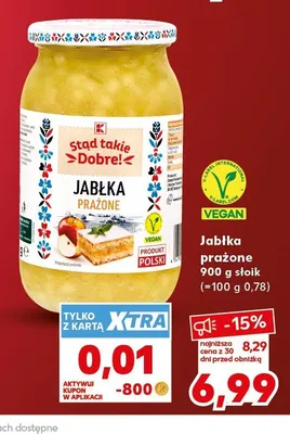 Jabłka prażone Stąd takie Dobre! promocja w Kaufland