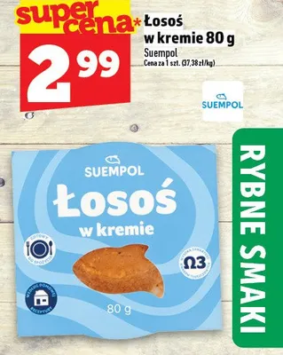 Łosoś w kremie Suempol promocja w TOPAZ