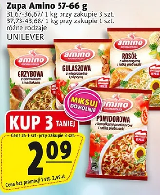 Zupa Amino promocja w Prim Market