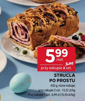 Strucla po prostu promocja w Stokrotka
