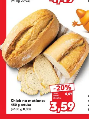 Chleb na maślance promocja w Kaufland