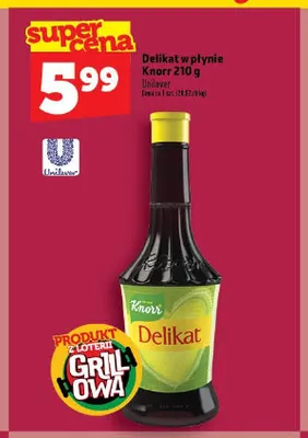 Delikat w płynie Knorr promocja w TOPAZ