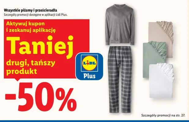 Piżama promocja w Lidl