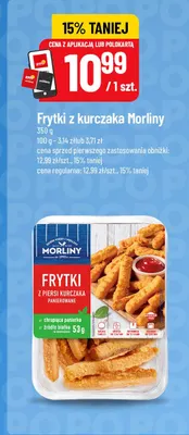 Frytki z kurczaka Morliny promocja w POLOmarket