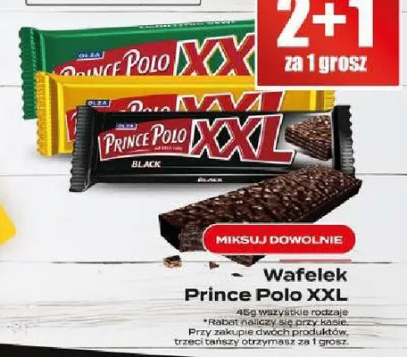 Wafelek Prince Polo XXL promocja w Supeco