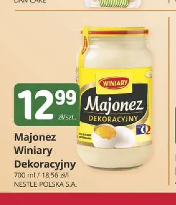 Majonez Winiary Dekoracyjny promocja w Marketvita