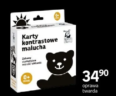 Książka Karty kontrastowe malucha oprawa twarda promocja w Dzień Dziecka