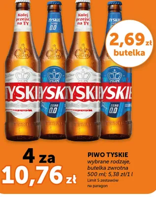 Piwo wybrane rodzaje butelka zwrotna promocja w ABC