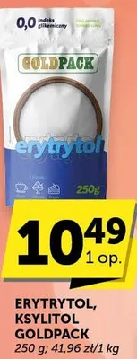 Erytrytol ksylitol Goldpack promocja w Euro Sklep