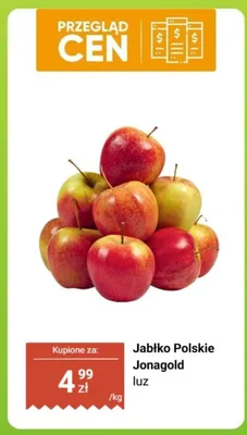 Jabłko polskie Jonagold luzem promocja w Biedronka
