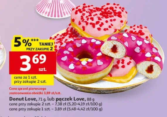 Donut Love  promocja w Auchan