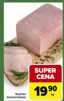 Szynka konserwowa promocja w Carrefour Express