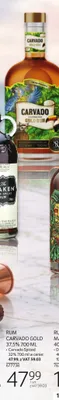 Rum Carvado Spiced 32% promocja w Selgros