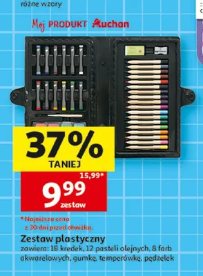 Zestaw plastyczny Auchan promocja w Auchan