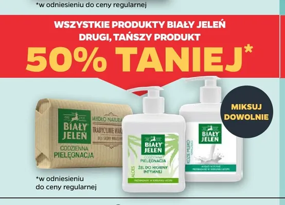 Produkty Biały Jeleń promocja w Netto