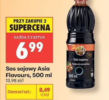 Sos sojowy Asia Flavours promocja w Biedronka