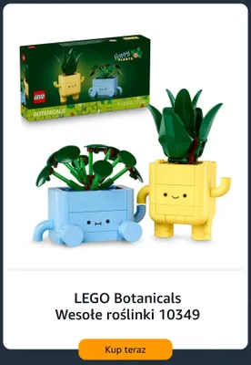Klocki LEGO Botanicals Wesołe roślinki 10349 promocja w Amazon