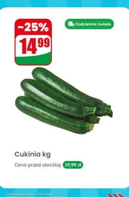 Cukinia promocja w Dino