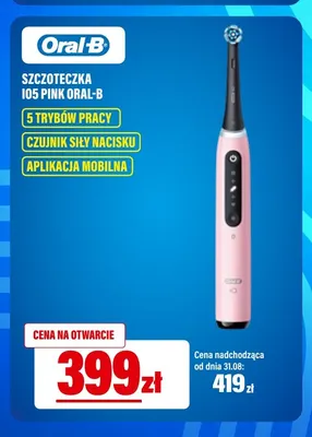 Szczoteczka Oral-B iO5 Pink promocja w RTV EURO AGD