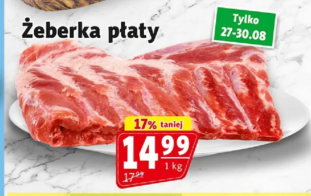 Żeberka płaty promocja w Prim Market