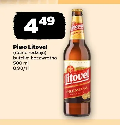 Piwo Litovel promocja w Netto