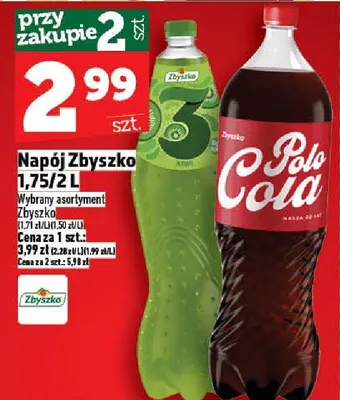 Napój Zbyszko promocja w TOPAZ