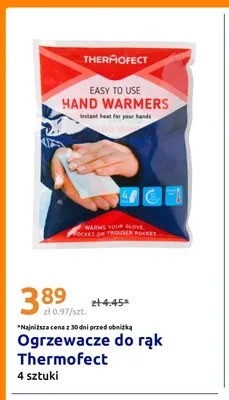 Ogrzewacze do rąk Thermofect promocja w Action