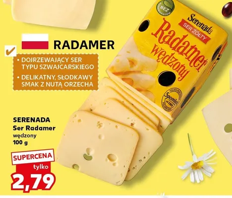 Ser Radamer wędzony promocja w Kaufland