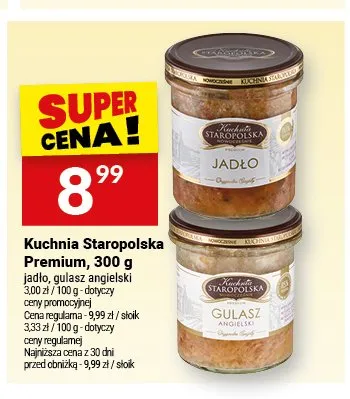 Konserwa Kuchnia Staropolska Premium gulasz angielski promocja w Twój Market