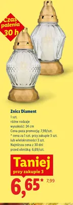 Znicz Diament promocja w Lidl