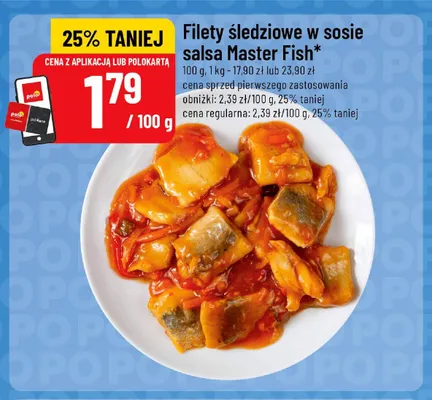 Filety śledziowe w sosie koperkowym Marinero promocja w POLOmarket