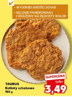 Kotlety schabowe promocja w Kaufland