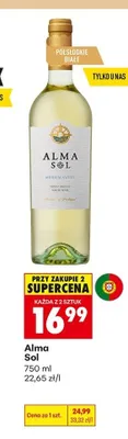 Wino Alma Sol promocja w Biedronka
