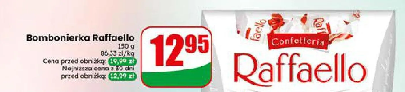 Bombonierka Raffaello promocja w Dino