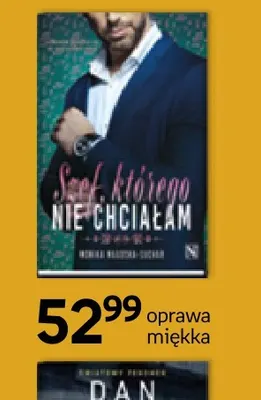 Książka Szef, którego nie chciałam oprawa miękka promocja w Empik