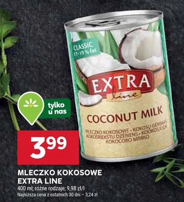 Mleczko kokosowe promocja w Stokrotka