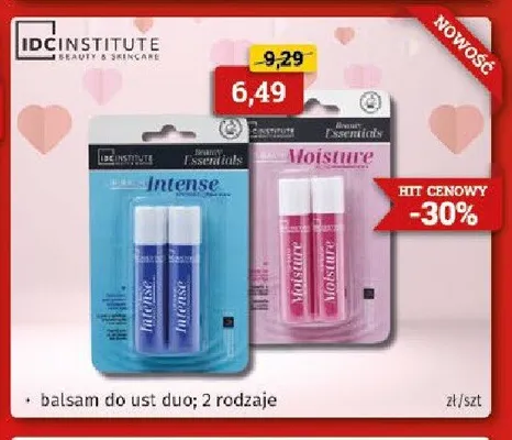 Balsam do ust IDC Institute Duo promocja w Drogeria Kosmyk