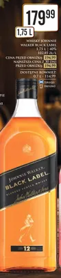 Whisky Johnnie Walker Black Label promocja w Dino