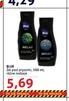 Żel pod prysznic Blue Relax promocja w Blue Stop