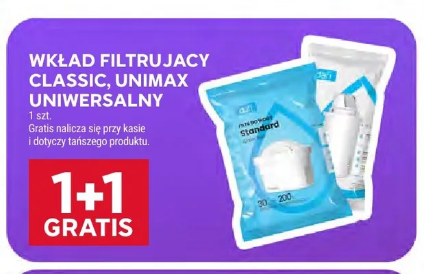 Wkład filtrujący Dafi Classic promocja w Stokrotka