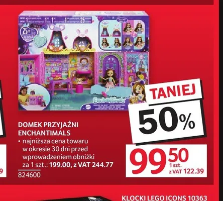 Domek przyjaźni Enchantimals promocja w Selgros