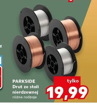 Drut ze stali nierdzewnej Parkside promocja w Kaufland